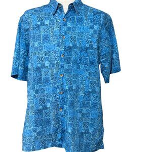 Casual Life Shirt - Size XL - Aztec / Hawaiian Short Sleeve Button Up